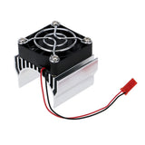 Max 540 550 Motor Heat Sink with Cooling Fan for 1/10 RC Model Car Buggy Crawler