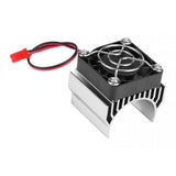 Max 540 550 Motor Heat Sink with Cooling Fan for 1/10 RC Model Car Buggy Crawler