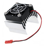 Max 540 550 Motor Heat Sink with Cooling Fan for 1/10 RC Model Car Buggy Crawler