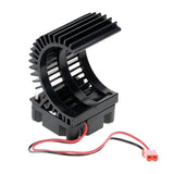 Max 540 550 Motor Heat Sink and Cooling Fan for 1/10 RC Car Buggy Crawler Kit