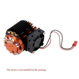 Max 540 550 Motor Heat Sink and Cooling Fan for 1/10 RC Car Buggy Crawler Kit
