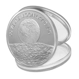 Maxbell 2019 50th Anniversary Moon Landing Commemorative Coin Souvenir Silver