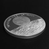Maxbell 2019 50th Anniversary Moon Landing Commemorative Coin Souvenir Silver