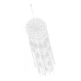 Max Handmade Large Dream Catcher White Feather Wall Hanging Wedding Decor