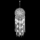 Max Handmade Large Dream Catcher White Feather Wall Hanging Wedding Decor