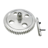 Max Metal RC Center Reduction Gear 62T for WLtoys 1/12 12428 Silver Acessories