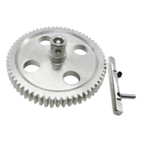 Max Metal RC Center Reduction Gear 62T for WLtoys 1/12 12428 Silver Acessories