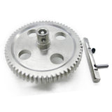 Max Metal RC Center Reduction Gear 62T for WLtoys 1/12 12428 Silver Acessories