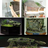 Maxbell Miniature Model Vine Scene Simulated Model of DIY Miniature Scene Material