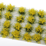 Max 8mm 1/72 1/48 1/35 Studio Grass Tufts for making military Yellow