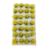 Max 8mm 1/72 1/48 1/35 Studio Grass Tufts for making military Yellow