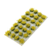 Max 8mm 1/72 1/48 1/35 Studio Grass Tufts for making military Yellow