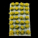 Max 8mm 1/72 1/48 1/35 Studio Grass Tufts for making military Yellow