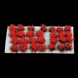 Max 8mm 1/72 1/48 1/35 Studio Grass Tufts for making military Red