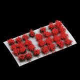 Max 8mm 1/72 1/48 1/35 Studio Grass Tufts for making military Red