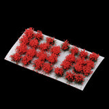 Max 8mm 1/72 1/48 1/35 Studio Grass Tufts for making military Red
