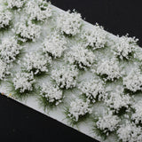 Max 8mm 1/72 1/48 1/35 Studio Grass Tufts for making military White