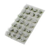 Max 8mm 1/72 1/48 1/35 Studio Grass Tufts for making military White