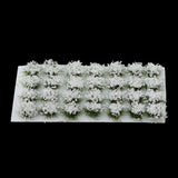 Max 8mm 1/72 1/48 1/35 Studio Grass Tufts for making military White