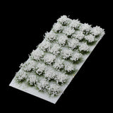 Max 8mm 1/72 1/48 1/35 Studio Grass Tufts for making military White