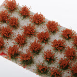 Max Miniature Flower Vegetation Groups Military Model Stage DIY Material Orange