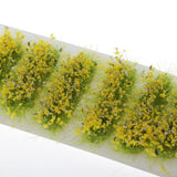 Max Miniature Flower Vegetation Groups Military Model Stage DIY Material Yellow