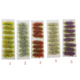 Max Miniature Flower Vegetation Groups Military Model Stage DIY Material Yellow