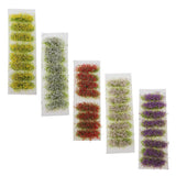 Max Miniature Flower Vegetation Groups Military Model Stage DIY Material Yellow