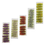 Max Miniature Flower Vegetation Groups Military Model Stage DIY Material Yellow