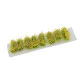 Max Miniature Flower Vegetation Groups Military Model Stage DIY Material Yellow