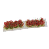 Max Maxb Miniature Flower Vegetation Groups Military Model Stage DIY Material Red