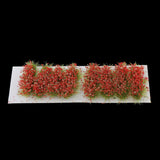 Max Maxb Miniature Flower Vegetation Groups Military Model Stage DIY Material Red