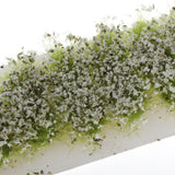 Max Maxb Miniature Flower Vegetation Groups Military Model Stage DIY Material White