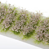 Max Maxb Miniature Flower Vegetation Groups Military Model Stage DIY Material Pink