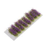 Max Maxb Miniature Flower Vegetation Groups Military Model Stage DIY Material Purple