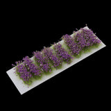 Max Maxb Miniature Flower Vegetation Groups Military Model Stage DIY Material Purple