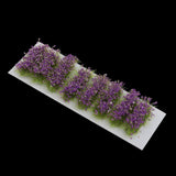 Max Maxb Miniature Flower Vegetation Groups Military Model Stage DIY Material Purple
