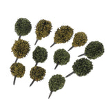 Max Maxb Miniature Tree tufts Vegetation Groups for Military Model Stage DIY