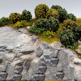Max Maxb Miniature Tree tufts Vegetation Groups for Military Model Stage DIY