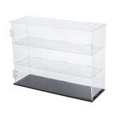 Max Maxb Acrylic Display Case 3-layer Dustproof for Blocks Bricks Toys Collection 32x10x24cm