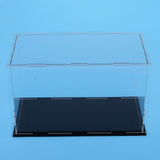 Max Maxb Acrylic Display Dust-proof Transparent Handmade Box Black Base 36x24x17cm