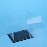 Max Clear Acrylic Display Case Box Organizer Stand Dustproof Showcase 25x25x35cm