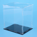 Max Clear Acrylic Display Case Box Organizer Stand Dustproof Showcase 25x25x35cm
