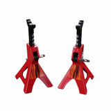 Max 6 Ton Metal Jack Tools Set 2 Adjustable Height for 1/10 RC Crawler Car Parts