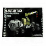 Max 1:12 HG Military Clip Boom Car 8 Drive Modified Upgrade Accessories Green