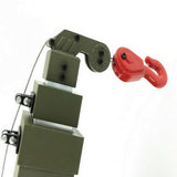 Max 1:12 HG Military Clip Boom Car 8 Drive Modified Upgrade Accessories Green
