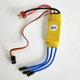 Max Maxb 1pc 40A Brushless ESC XT60-plug for Fixed-wing Aircraft Helicopter Accessory