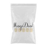 Max Six Sided Dice D6 Set of 5 Zinc Alloy Dices D&D RPG MTG Game Supply Golden
