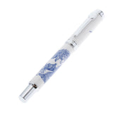 Max Luxury Blue-white Porcelain Fountain Pen Smooth Elegant Writing Calligraphy