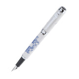 Max Luxury Blue-white Porcelain Fountain Pen Smooth Elegant Writing Calligraphy